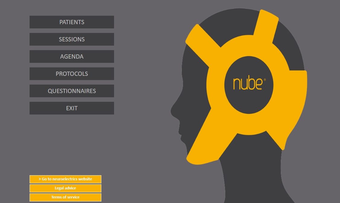 Nube main page